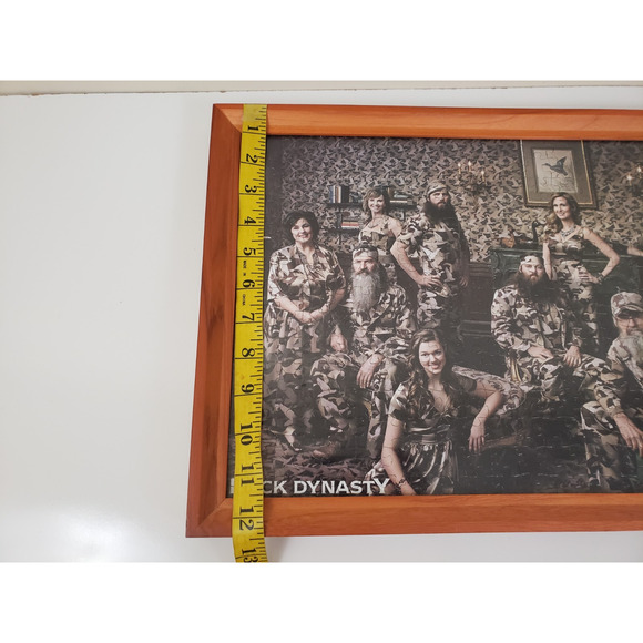 (O5) Framed Duck Dynasty Guys 2013 Jigsaw Puzzle A&E Television - Picture 5 of 6